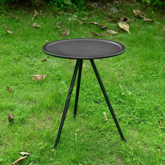 koolsoo Adjustable Camping Table Adjustable Height Lightweight Side Table Detachable for Camp Indoor Picnic Hiking Outdoor Activities