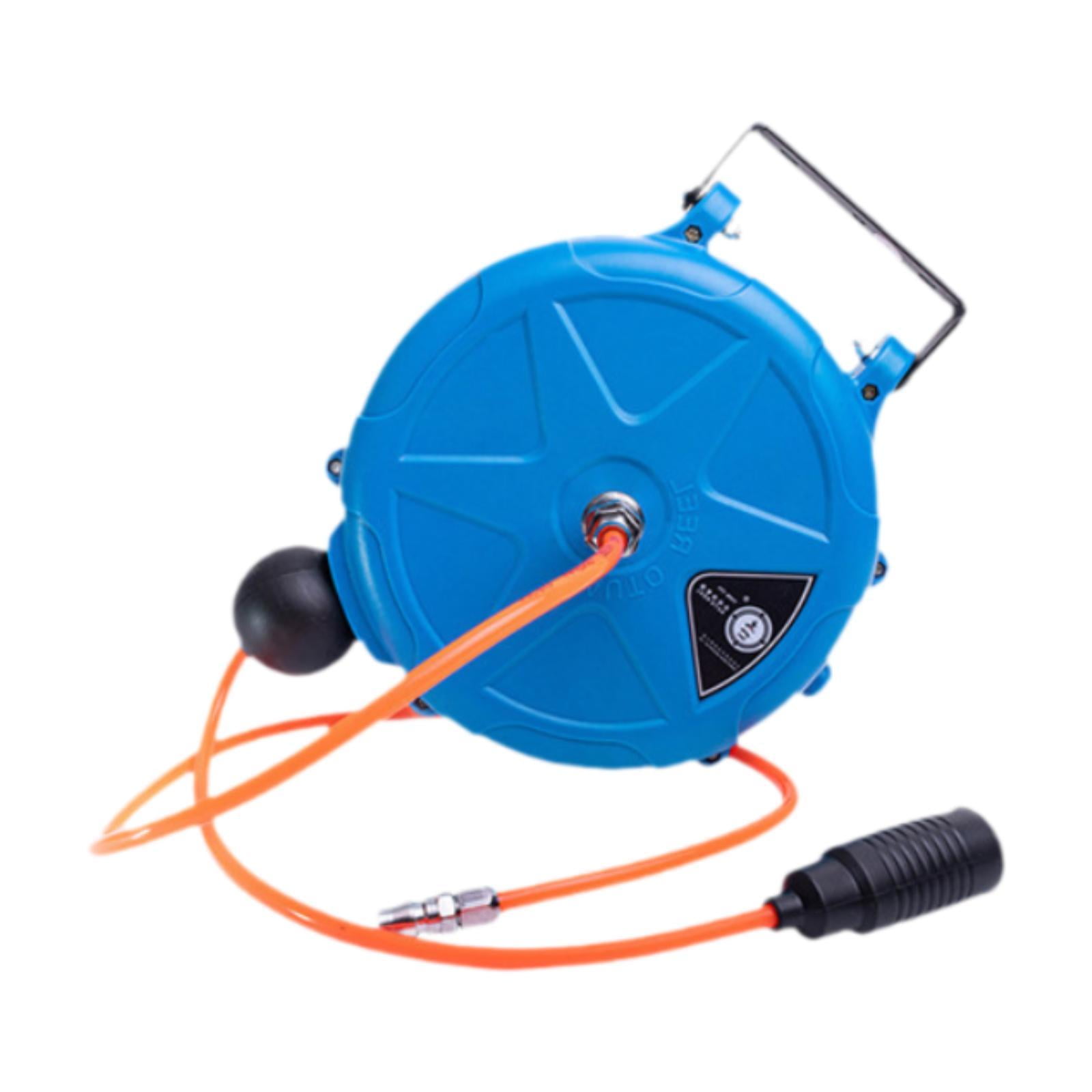 koolsoo Air Hose Reel Water Hose Reel Easily Installation Automatic Locking Garden Automatic Wall Mount Garage Air Compressor Hose Reel