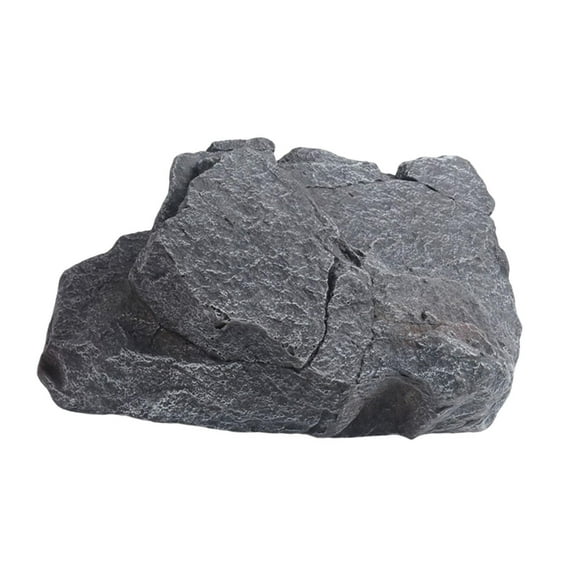 koolsoo Artificial Rock Ornament Movie Prop Fake Stone for Outdoor Aquarium Backyard 33cmx22cmx21cm
