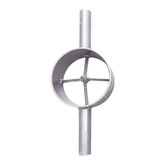 koolsoo Bamboo Splitter Reliable Manganese Steel Divider Hand Splitting Tool Breaker Efficient Bamboo Splitting for Artisans Suitable for Outdoor Home Patio Craft Silver 4 Cuts