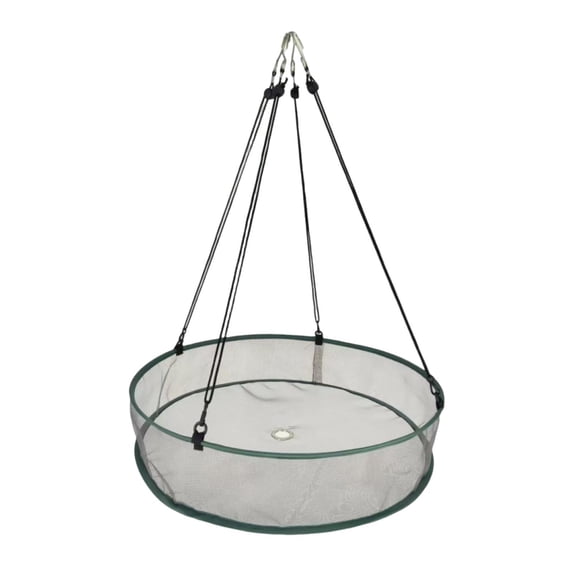 koolsoo Bird Seed Catcher Tray Birdseed Hoop Heavy Duty Simple Installation Reliability, Hanging Bird Feeder, for Outdoor Garden Yard Grey