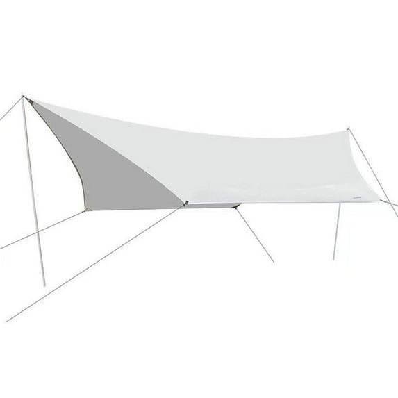 koolsoo Camping Tarp Camping Canopy Lightweight Portable Compact Camping Tent Tarp Rain Tarp for Beach Backyard Fishing Garden Travel