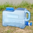 thumbnail image 1 of koolsoo Camping Water Container with Faucet No Leakage Large Water Storage Jug Water Carrier for RV Handwashing Emergency Backpacking 12L, 1 of 8
