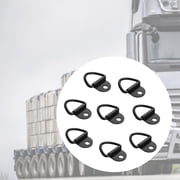 koolsoo Cargo Tie Down Anchors Surface Mounting Clip Truck Load Anchor Point Lashing for Furniture Pickups Household Trucks 8 Pieces