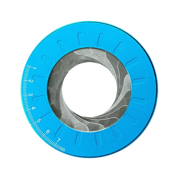 koolsoo Circle Drawing Tool 12.5cm Diameter Versatile Rotatable Round Geometric Tool Blue