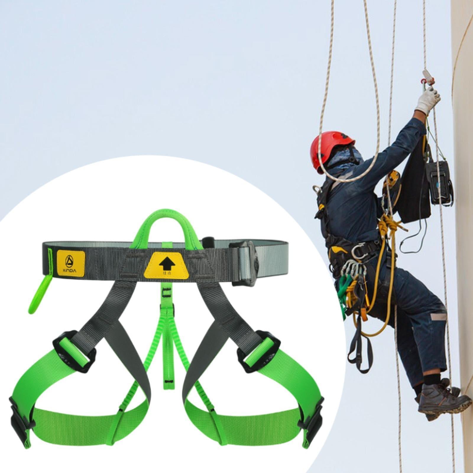 koolsoo Climbing Harness Ice Climbing Harness Descender Wider
