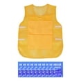 thumbnail image 1 of koolsoo Cooling Ice Vest Lightweight with 8 Reusable Ice Packs for Fishing Sports Picnic Yellow, 1 of 8