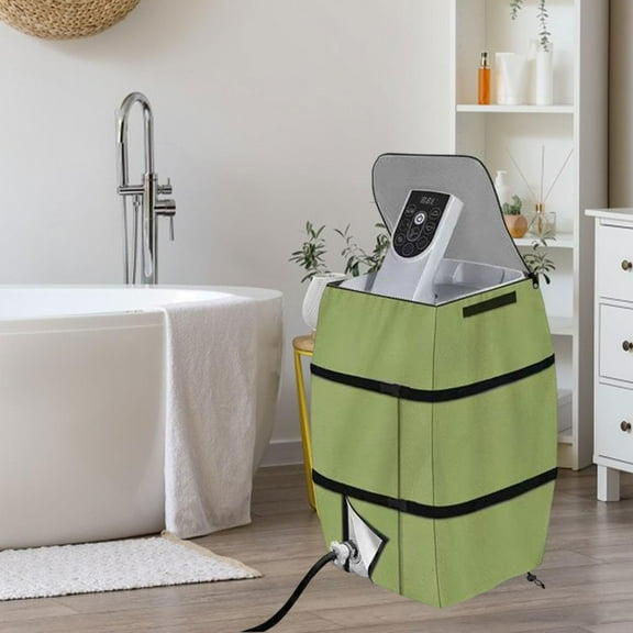 koolsoo Cover Protective Cover 17 Inchx15inchx21inch Multifunctional Water Resistant Weatherproof Green Accessories SPA Cover