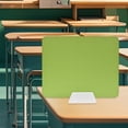 thumbnail image 1 of koolsoo Desktop Partition Board Desk Divider Versatile for Home Study Test Workplace Green PP Stand, 1 of 8