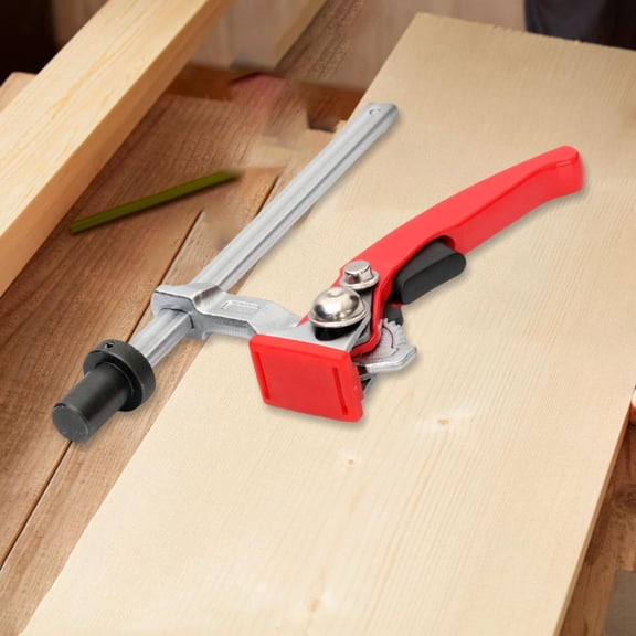 koolsoo Desktop Quick Acting Hold Down Clamp Fixed Clip Wood Carving Routing Bench Dog Hole Clamp Steel Alloy 19mm