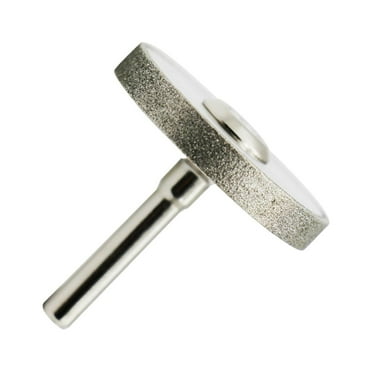 koolsoo Diamond Grinding Wheel Drill Bit Grinder Rotary Tool Mini Sanding Bit Polishing Grinding for Cemented Carbide Metal Polishing 45mm A