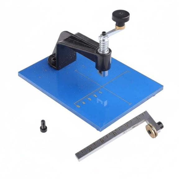 koolsoo Disc Cutter for Glass Circular Scoring Tool Manual Circle Cutting Adjustable Diameter Scale for Jewelry Making Holiday Ornaments and Creative DIY at Home