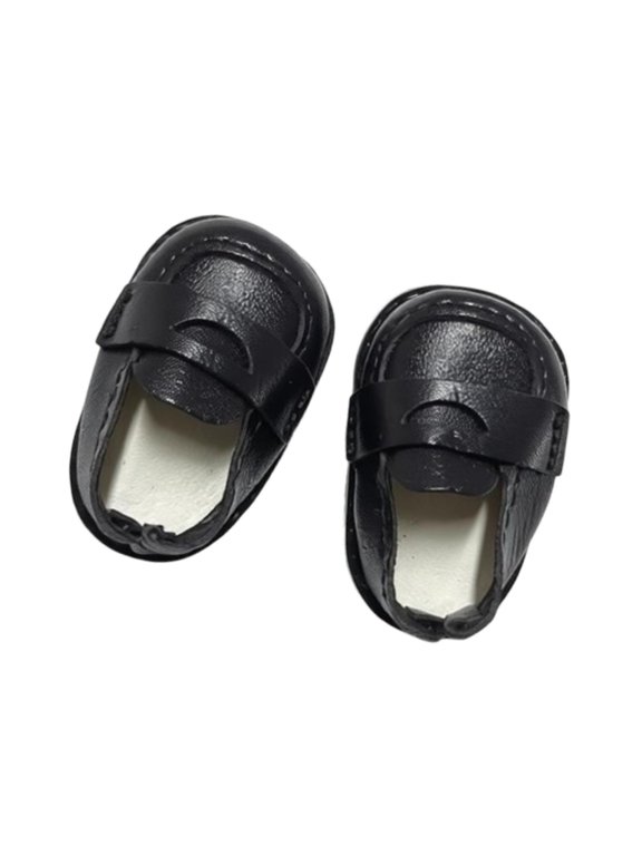 Doll Shoes PU Leather Action Figure Shoes Miniature Footwear Collectible Accessories Fashionable Design Suitable for doll decoration dressing up