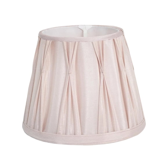 koolsoo Drum Lampshade Lamp Shade Light Cover Lamp Cover Decorative Desk Lamp Cover crafted from cloth and iron suitable for living room bedroom decoration Pink