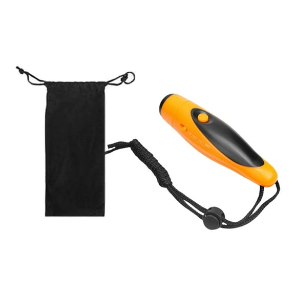 koolsoo Electric Whistle Portable 3 Tones with Lanyard for Teachers Coaches Referees Yellow