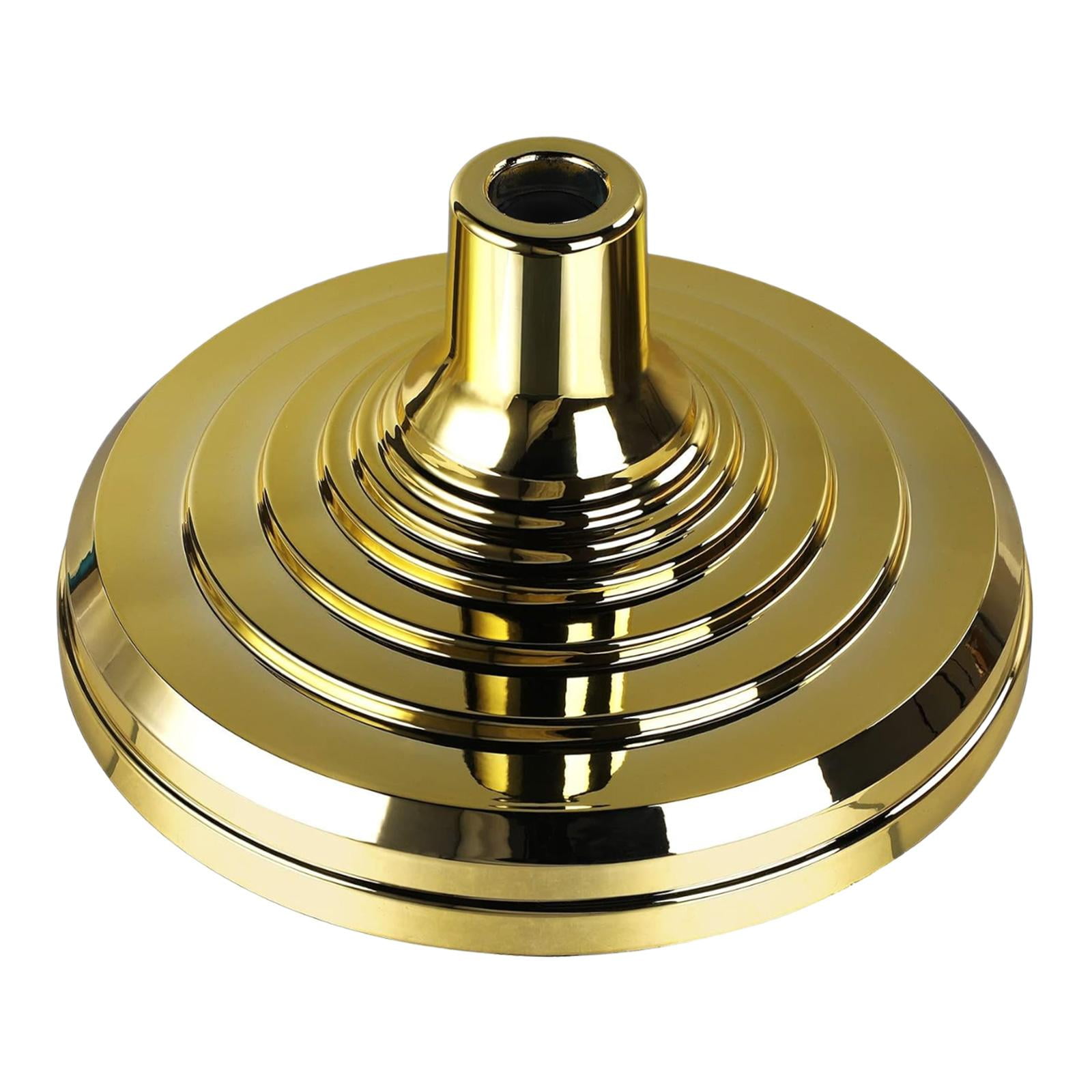 Gold Reflective Plastic Indoor/Outdoor Flagpole Base