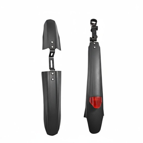 koolsoo Front and Rear Bike Mudguards Easy Installation Front and Rear Mudguards Universal Cycle Fenders for Rainy Days, Wet Roads, Muddy Trails