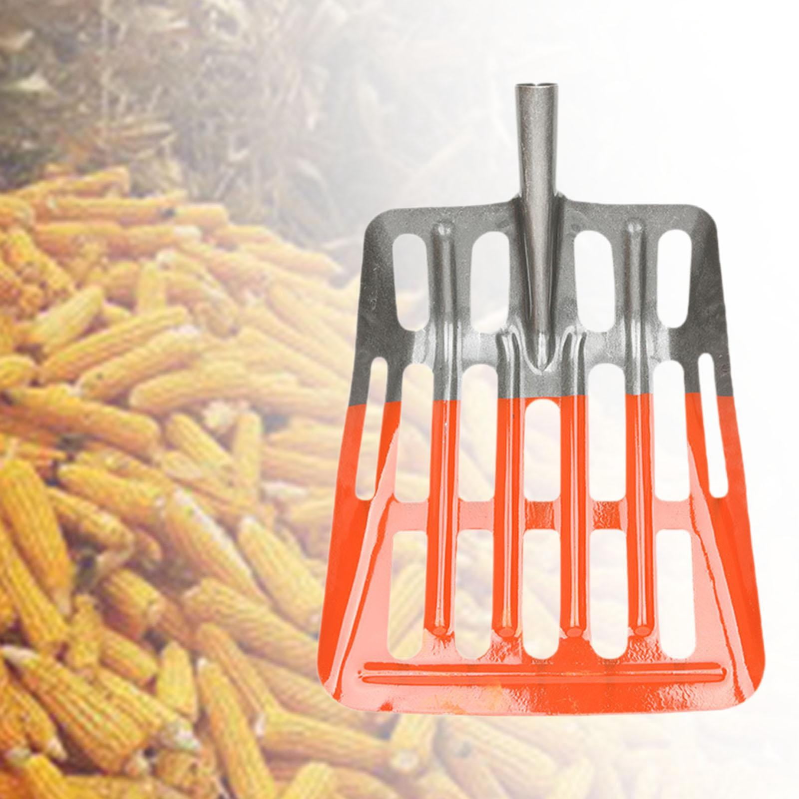 koolsoo Gardening Grain Shovels Farming Tool Replacement Head Spade Moving Grain Garden Care Yard Lawn Farmer Gift Farm Sieve Shovels 33cmx47cm