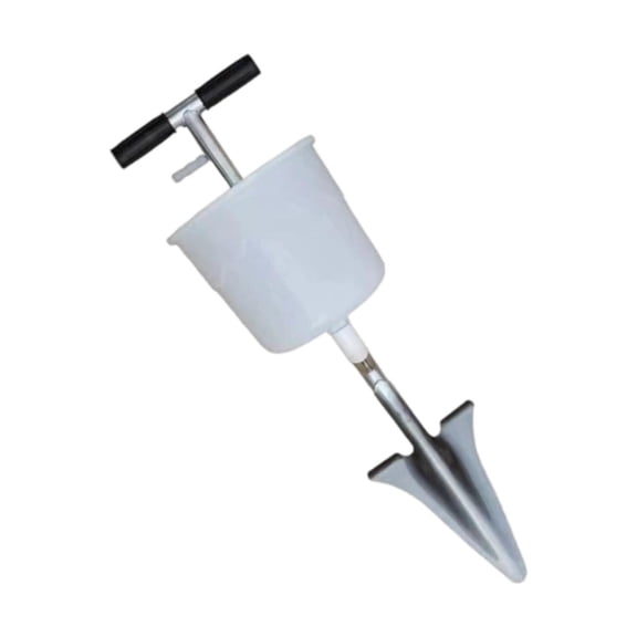 koolsoo Hand-held Fertilizer Spreader Seeder, Portable Planting Tool, Heavy Duty Garden Seeder, Fertilizer Application for Vegetable Farm
