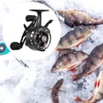 thumbnail image 1 of koolsoo Ice Fishing Reel Ultralight Ice Fishing Equipment for Freshwater Summer Black Left Hand, 1 of 8