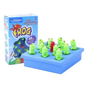 koolsoo Intellect Chess Jumping Game Educational Toy Desktop Toy Material Suitable for Kids Learning 11X11X5CM
