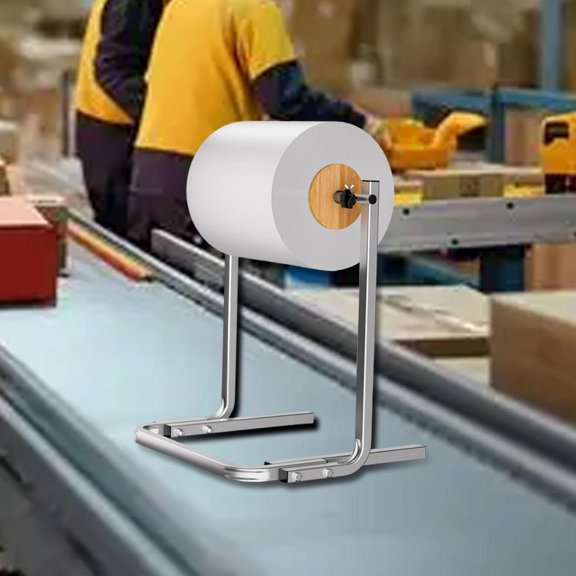 koolsoo Manual Packing Bubble Wrap Roll Dispenser Anti Slip Barriers Easily Install Multipurpose Galvanized Steel Adjustable Tension 40cmx70cm