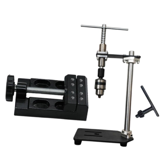 koolsoo Manual Tapping Machine with Hand Tapper Sturdy Vertical Tapping Tool Precision Machining Adjustable Steel Body Suitable for metalworking mechanical Style B