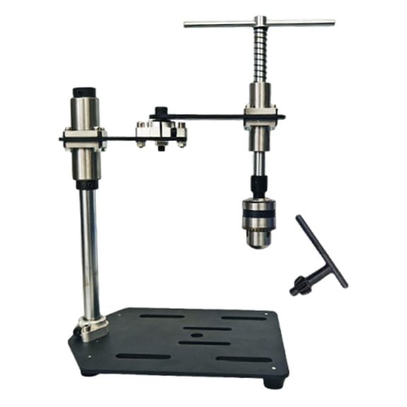 koolsoo Manual Tapping Machine Tabletop Rotatable Vertical Handheld Tap Adjustable Compact Tapper made from aluminium alloy and stainless steel suitable for Threading Machine