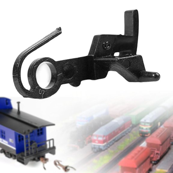 koolsoo Model Train Coupler HO Scale Coupler Hook Universal Coupler DIY Modified Accessory pp Metal Quick Mount Suitable for Collector Display Home Decoration Style B