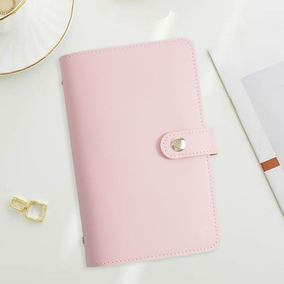 koolsoo Money Saving Book Holder Envelope Challenge Binder for Gift Collectors Decor Pink