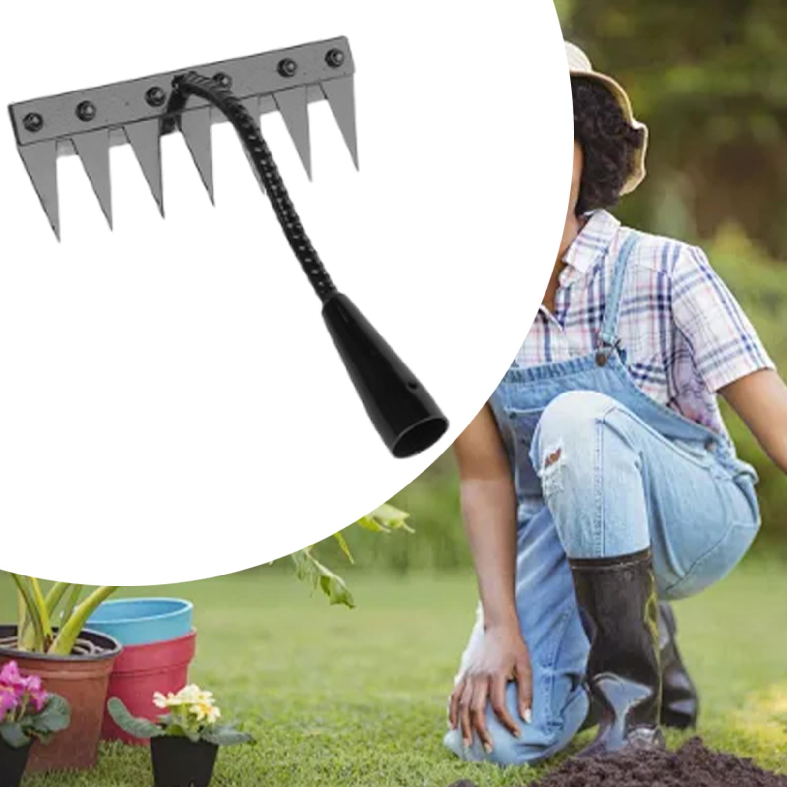 koolsoo Multipurpose er s Rake Efficient Easy to Use Metal Lawn ...