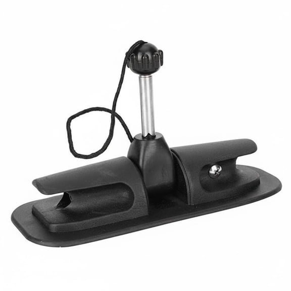 koolsoo Oar Lock Inflatable Boat Paddle Holder Dinghy Raft Glue on Aluminum Insert PVC Material Suitable for Rafting Fishing