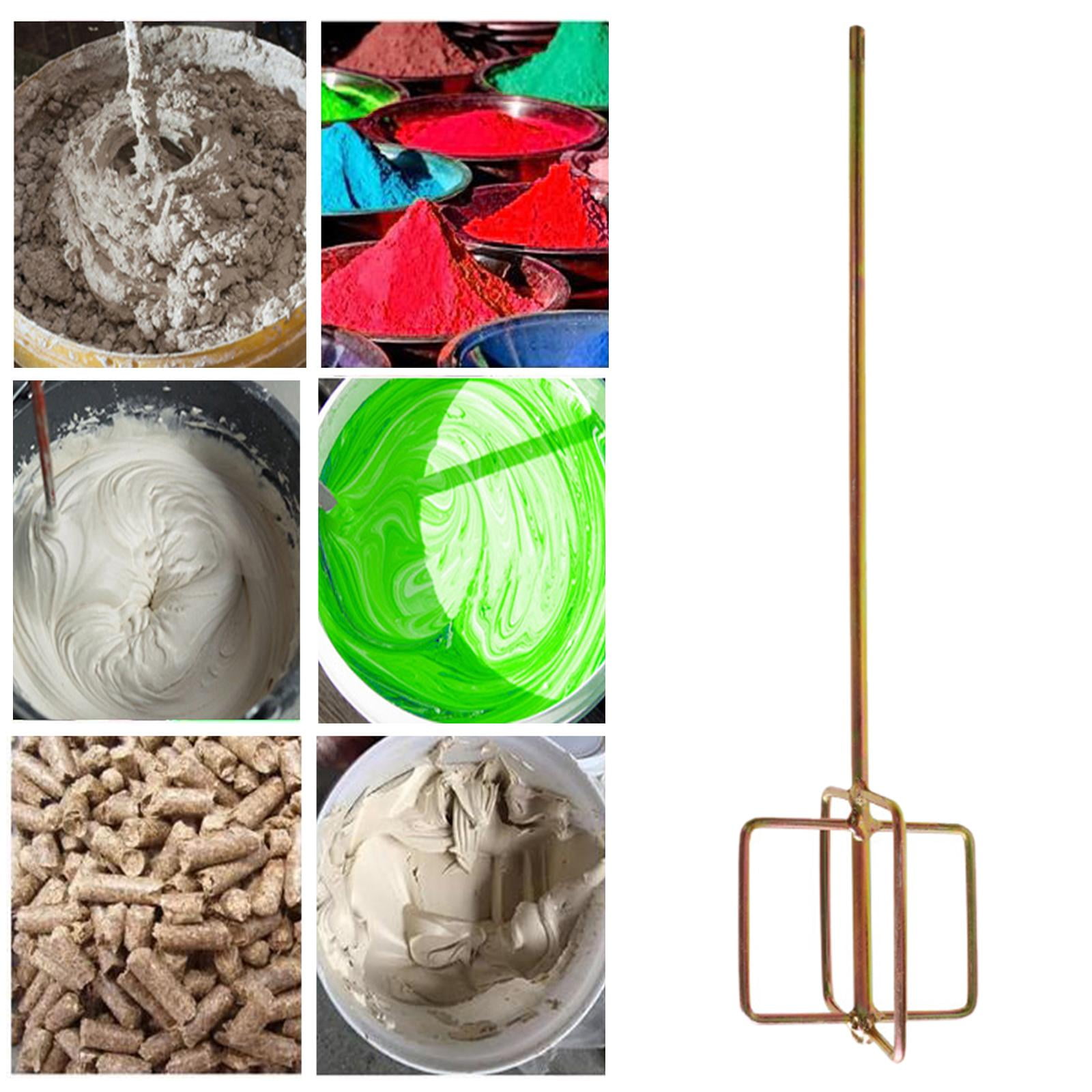 koolsoo Paint Mixing Rod Round Handle Concrete Mixing Rod for Cement Type B