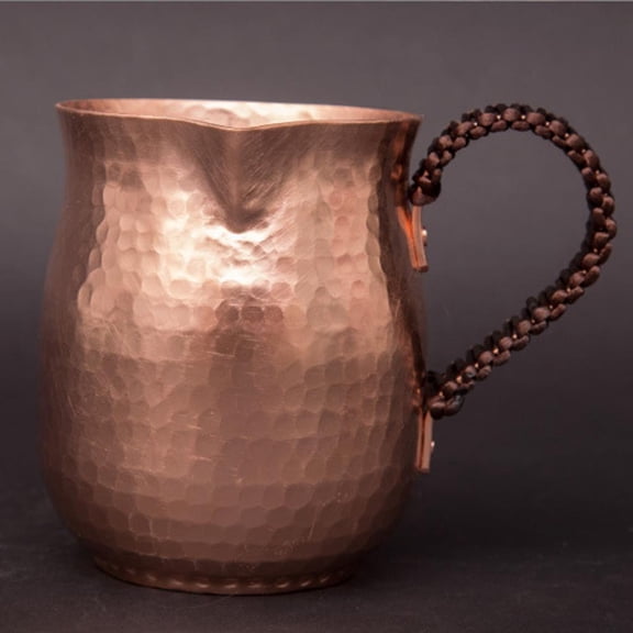 koolsoo Personalized Fashion Copper Cup 450ml For Coffee Milk Tea Home Office Decor