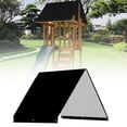 thumbnail image 1 of koolsoo Playground Replacement Canopy Rainproof Tarp Weatherproof Oxford Cloth Multiuse Sun Protect Canopy Cover for Outdoor Backyard Black, 1 of 8
