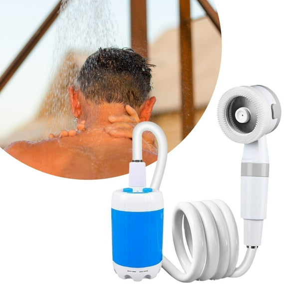 koolsoo Portable Shower Camp Shower Versatile Electric Outdoor Shower Camping Shower for Hiking Travel Gardening, Car Washing Bathing