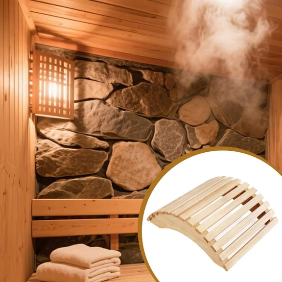 koolsoo Sauna Room Lampshade Accessories Protection Tool Premium Lamp Cover Durability Easy to Install Wooden Sauna Light Lamp Shade