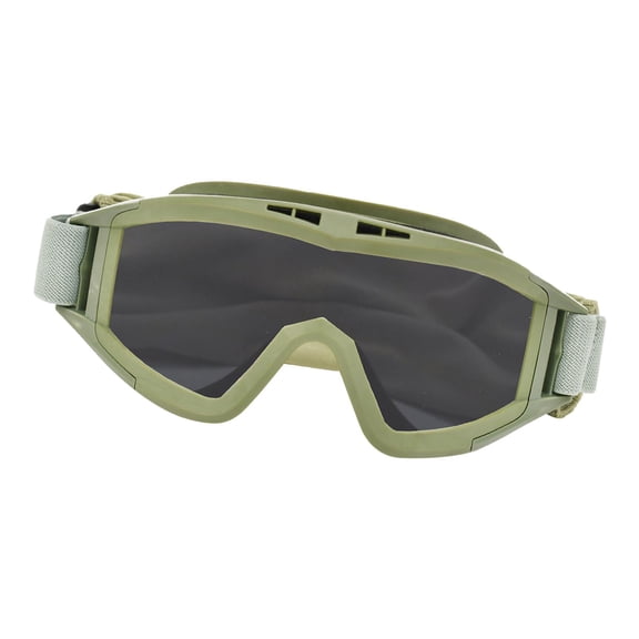 koolsoo Sports Goggles Adjustable Strap Eyeglasses for Hiking Cycling Outdoor Sports Green