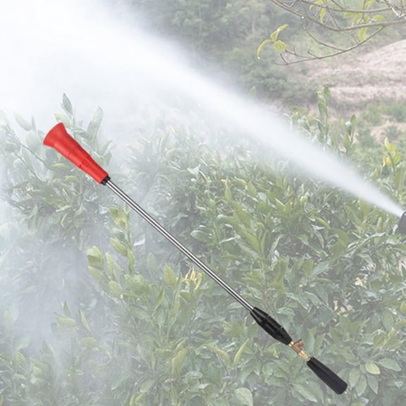 koolsoo Sprayer Adjustable Angle High Pressure Long Range Agricultural Spray Head Watering Sprayer for Car Washing Watering Length 60cm