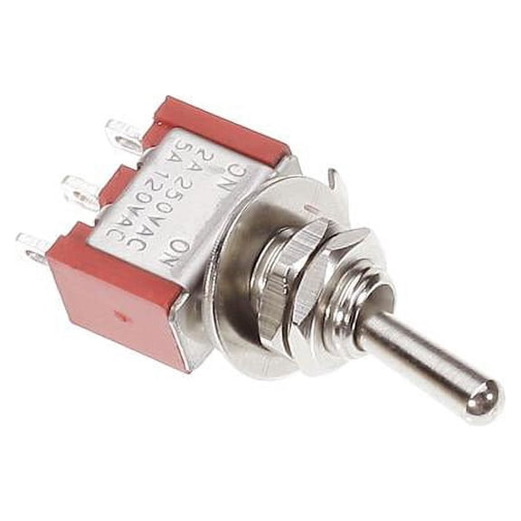 koolsoo Terminals Microswitch Single-pole Changeover SPDT On / On Toggle Switch 0V 2A, 120 V, 5A