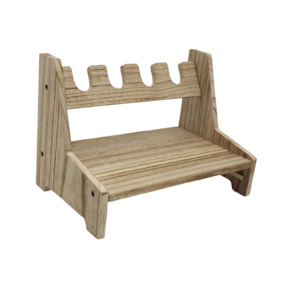 koolsoo Tool Organizer Tools Holder Practical Multipurpose Accessories Sturdy Wood Rack Display Stand for Bathroom Workshop Without Drawer