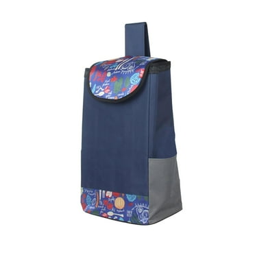 NWT Large Capacity Light Weight Wheeled Shopping Trolley Push Cart Laundry Bag E - Foto 2