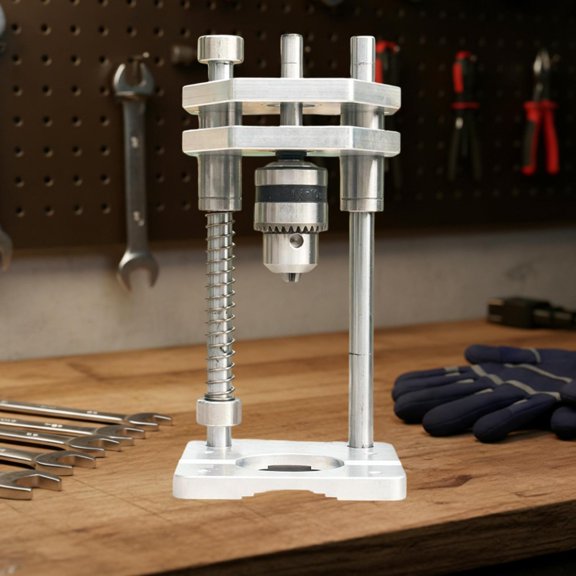 koolsoo Vertical Drill Guide Auxiliary Tool Professional, Durability Attachment, Sturdy Drill Stand Holder, Precision, Drillings Guide
