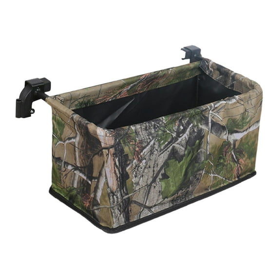 koolsoo Wagon Cart Tail Bag Tail Pocket Waterproof Portable Trolley Accessories Hand Push Pull Cart Basket for Outdoor Camping Picnic Light Green