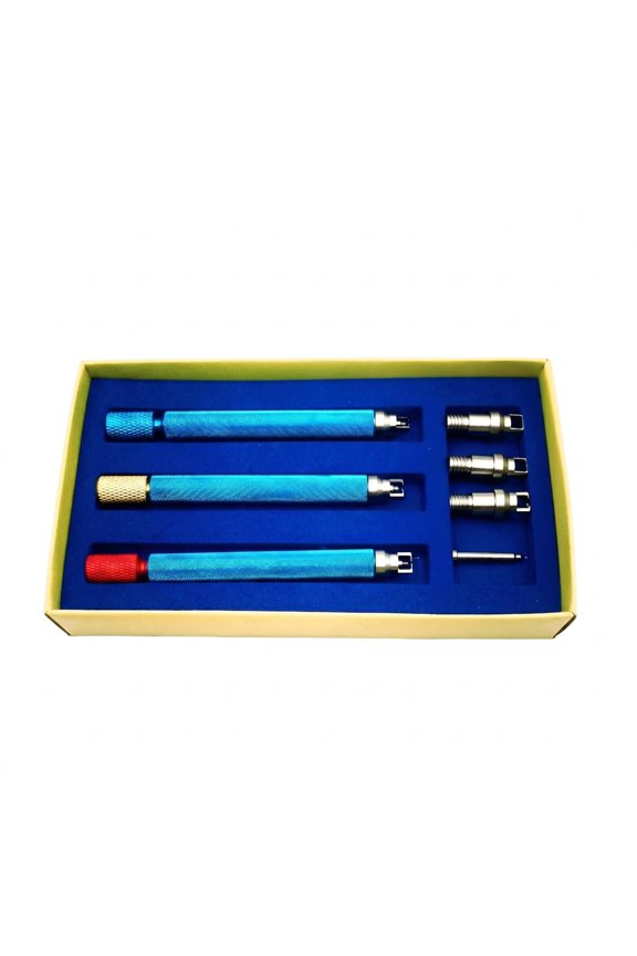 Watch Hand Remover Timepiece Extractor Tool Kit Precision Alloy Steel Design with Multiple Head Sizes for Professional Watchmakers