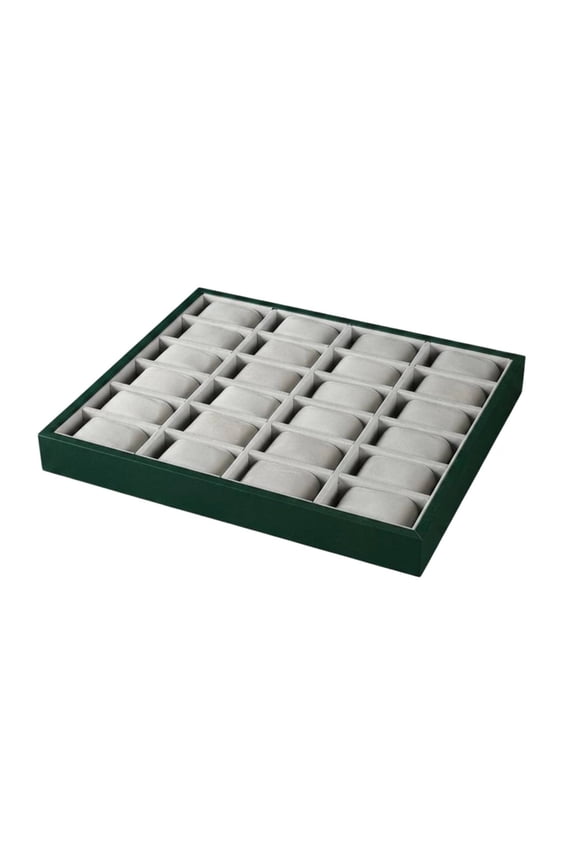 Watch Organizer Tray Jewelry Tray Display Tray Stackable Rectangular Design for Space Saving Use for Pop Up Shops and Stalls