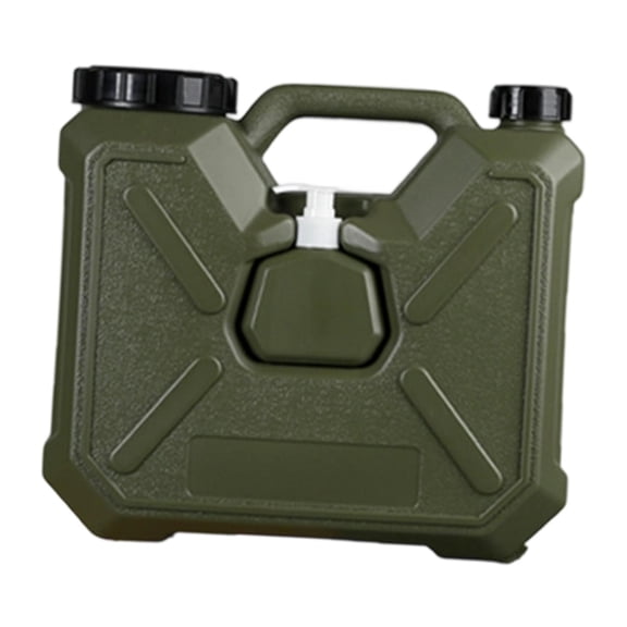 koolsoo Water Container with Faucet Outdoor Camping Jug Multifunctional Portable Water Carrier Tank for RV Backpacking Picnic Camping 12L