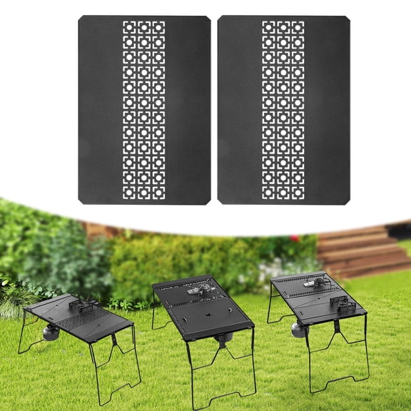koolsoo ing Table Top Board Camping Table Plate Versatile Use Portable Picnic Furniture Parts Easy to Install Connecting Board G