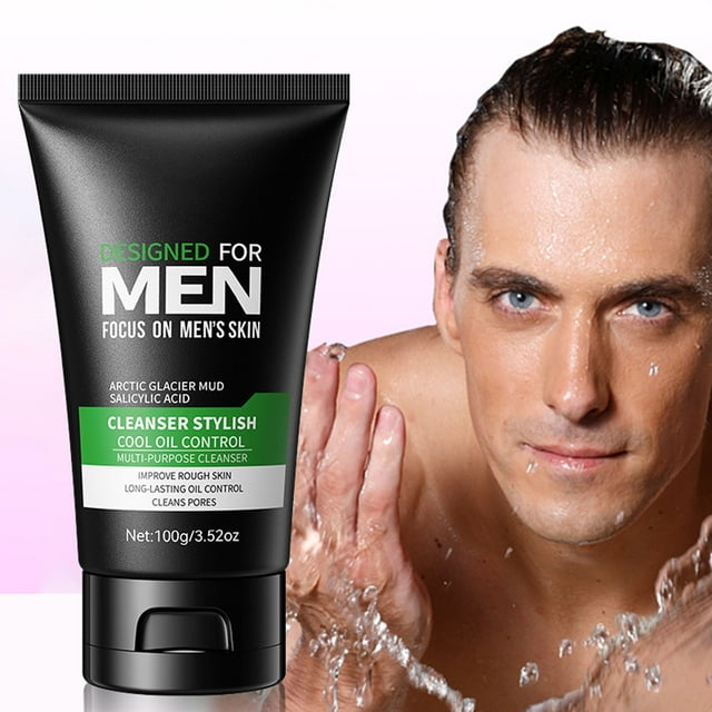 korean skin care, Mens Face Wash Skin Care Set Daily Moisturizing Face