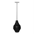 thumbnail image 1 of korky 99-4a beehive max universal fits all old and new powerful plunge-easy grip t-handle-made in usa toilet plunger, black, 1 of 7